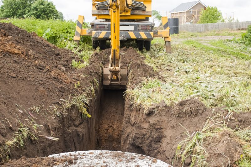 Drainage System Trenching