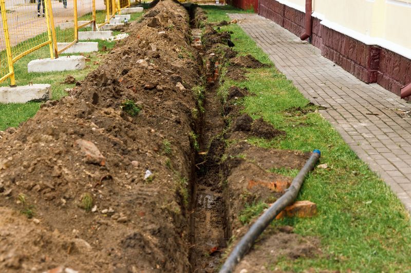 Drainage System Trenching