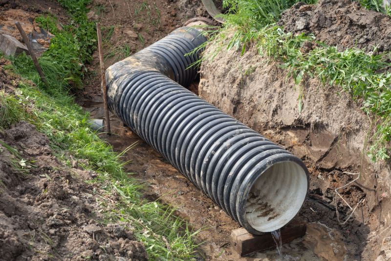 Drainage System Trenching