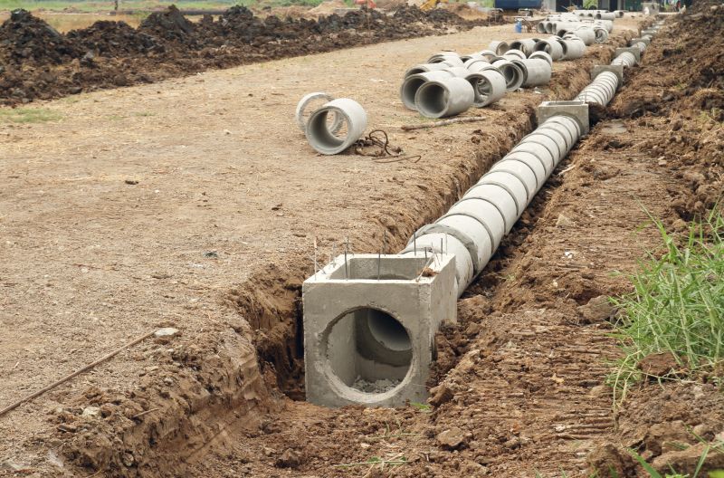 Drainage System Trenching
