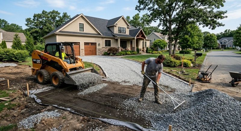 Driveway Graveling Service in Waldorf, MD